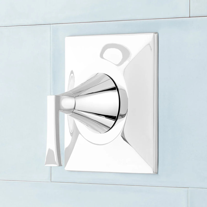 Ensemble de baignoire et douche à pression équilibrée Vilamonte, Chrome