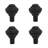 Oversized 3'' Diameter Round Knob Multipack