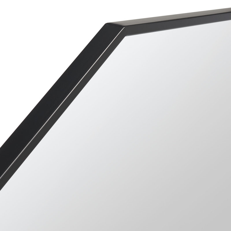 Miroir d'appoint Argent, Noir