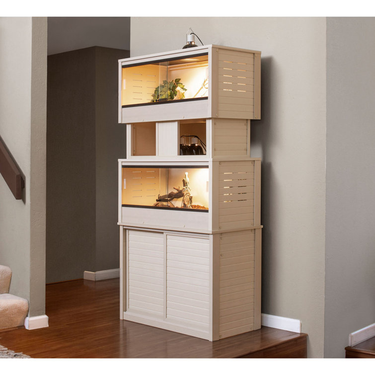 Cannock Medium Reptile Terrarium with Cabinet Stand