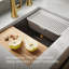 Billings Undermount Single-Bowl Workstation Kitchen Sink-741484481