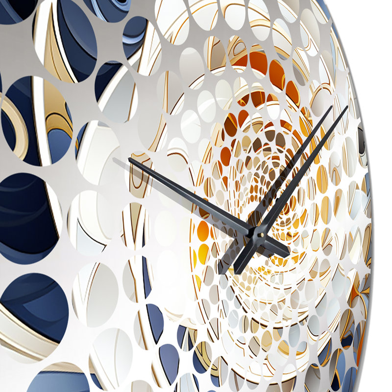 Horloge murale Latrell - Abstract Botanicals, Petit