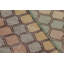 Vintage Distressed Runner Rug, Colorful Diagonal Geometric Design - Rug & Kilim