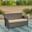 Causeuse St Lucia avec tissu durable et assise confortable, parfaite pour les salons confortables et les petits espaces.-337221793