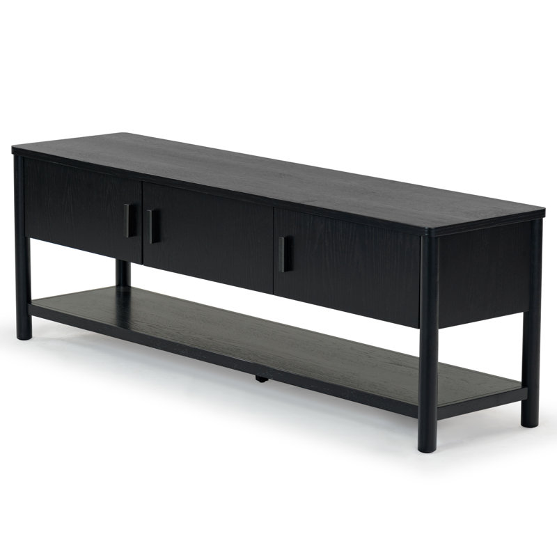 Jaylessa TV Stand, Black