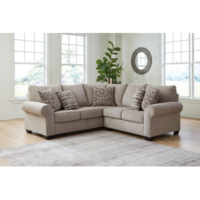 Claireah 2 - Piece Upholstered Sectional -  Signature Design by Ashley, 90603S1