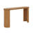 Console Table With Beaded Trim And Reversible Curved Legs-810083264