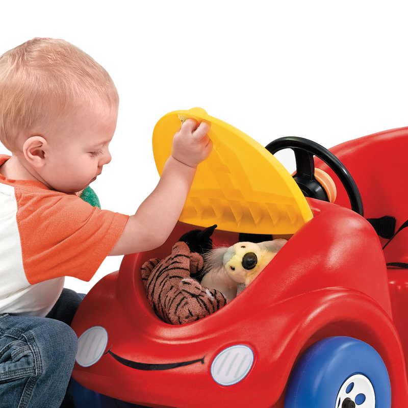 Red Anniversary Edition Push Around Buggy with Handle
