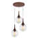 Ovellette 3 - Light LED Cluster Pendant