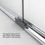 Porte de douche demi-cadre l 40 po x l 44 po x H 65,5 po-16481974-16481973