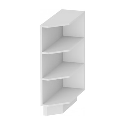 Kindwood Eco Shaker Ready-to-Assemble Base End Shelf