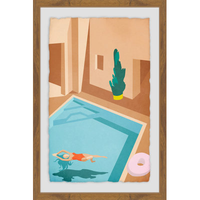 Floating II - Single Picture Frame Painting