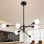 6 - Light Dimmable Sputnik Spider Chandelier-571603186