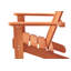 Chaise Adirondack en bois pour enfants