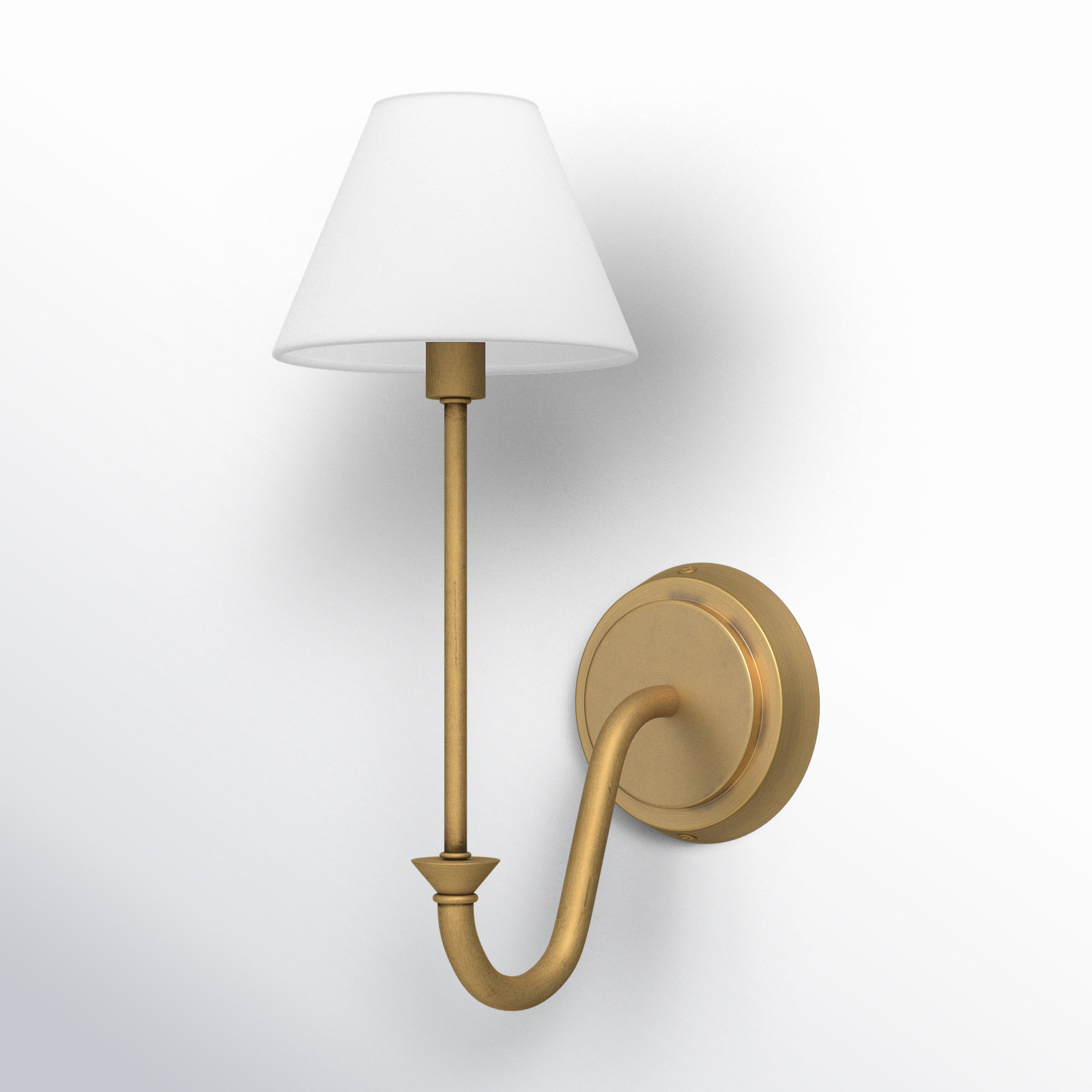 Greta Linen Wall Sconce by Hinkley, Gold