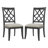 Wooden Frame Upholstered Dining Chairs set of 2-1309723269