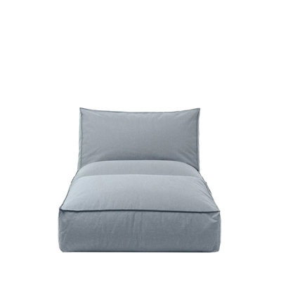 Petite chaise longue d'extérieur avec appui-tête inclinable STAY