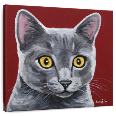 Crowle Gray Cat Oliver