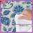 Blue Floral Botanical Comforter-123334871