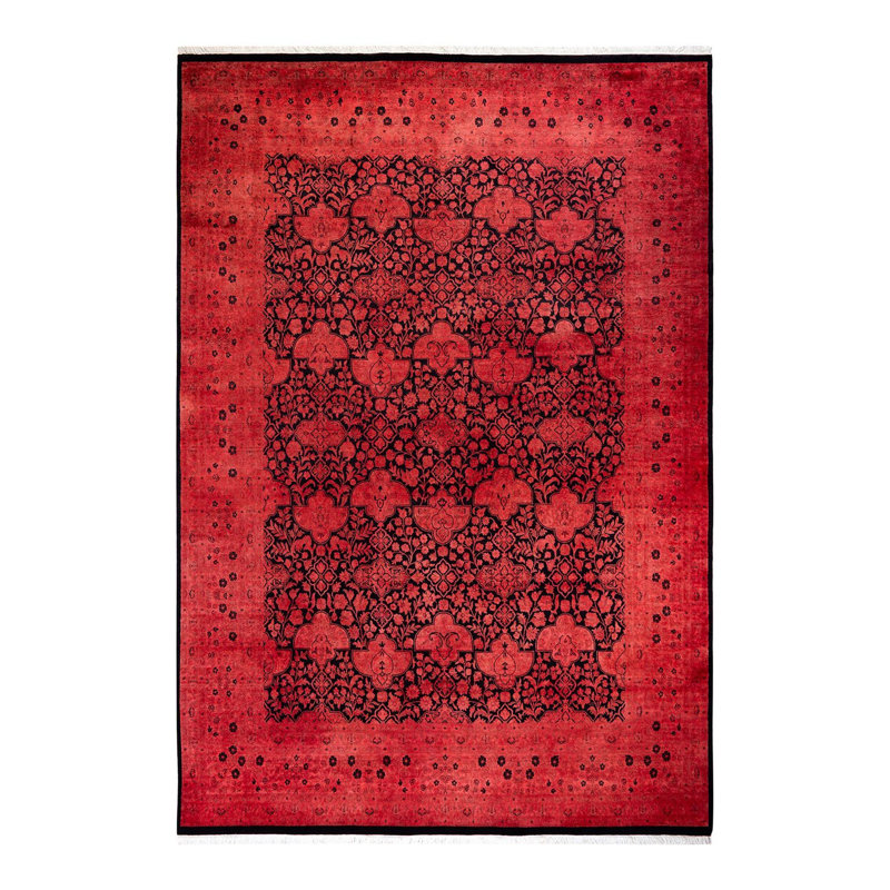 Fine Vibrance One-of-a-Kind 8' 0" X 11' 1" Hand Knotted Area Rug