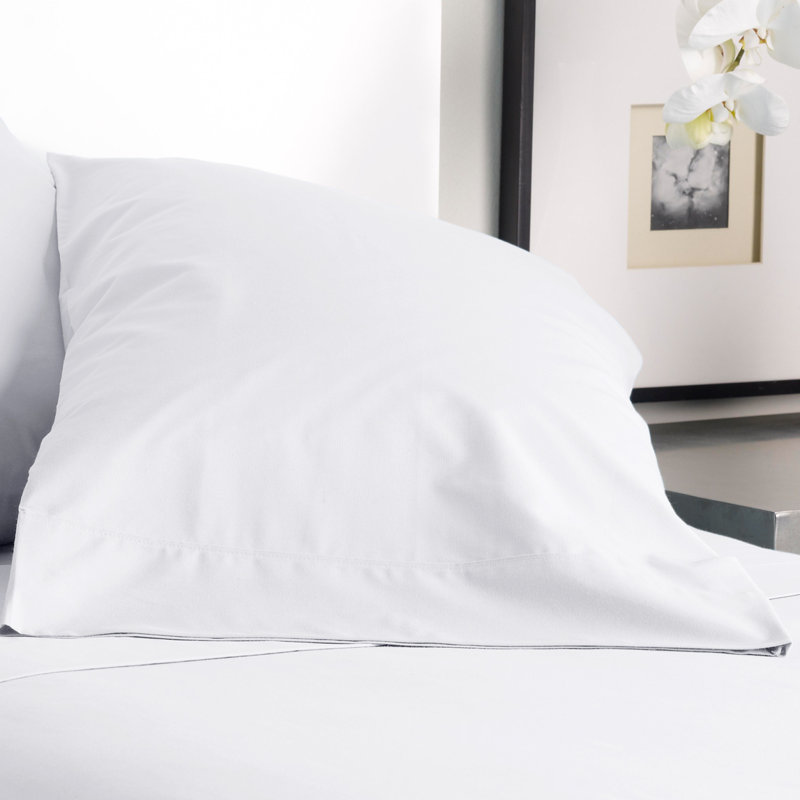 Modern Living 300 Thread Count Satin Pillowcase, True White, King