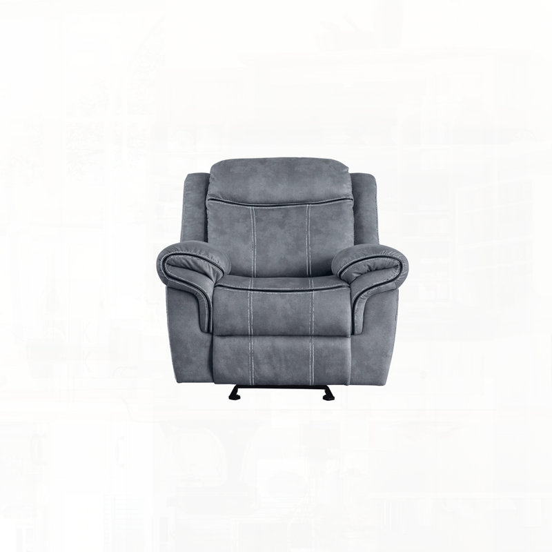 Fauteuil inclinable en velours