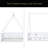 Tent-Shaped Floor Bed,Teepee Bed With Guardrails,Slats-495867175-495867174