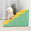 Escalier pour animal de compagnie en angle, large, en mousse souple 3/4 / 5 marches, escalier confortable pour petits chiens et chats avec housse à fermeture à glissière-754932039