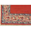 Tapis de couloir rouge en laine des années 1970 de 2 pi 6 po x 13 pi 1 po Moscaritolo