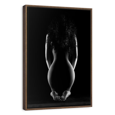 BW Nude Woman Silhouette III