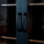 Armoire de rangement H 70,87 po, étagère de rangement coulissante multi-fonctions à 4 niveaux et 2 portes en verre, garde-manger moderne en bois pour le salon ou la cuisine et la salle à manger-1208916618
