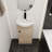 Freestanding 18"Bathroom Vanity With Sink