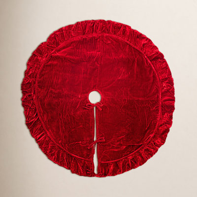 Hubbert Velvet Tree Skirt
