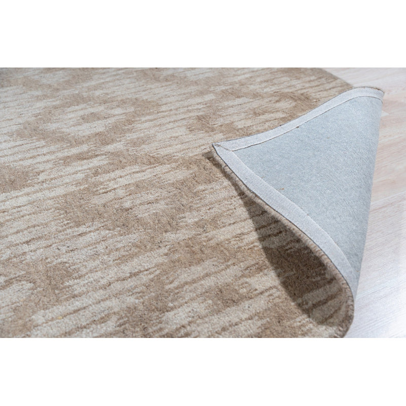 Hand Tufted Wool Geometric Area Rug