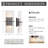 Casandra 2-Light Black Crystal Glass Bar Wall Sconce
