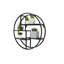 Elsine 6 Piece Circle Floating Shelf