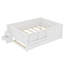 Lit double avec tablettes intégrées, petit escalier, rails de sécurité et lit gigogne de haute qualité, blanc-1303380577-1303380578