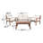 Arline Acacia 4 - Person Patio Conversation Set with Cushions-1200640949