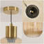 1 - Light Copper Chandelier Pendant