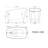 51" Solid Surface Soaking Bathtub