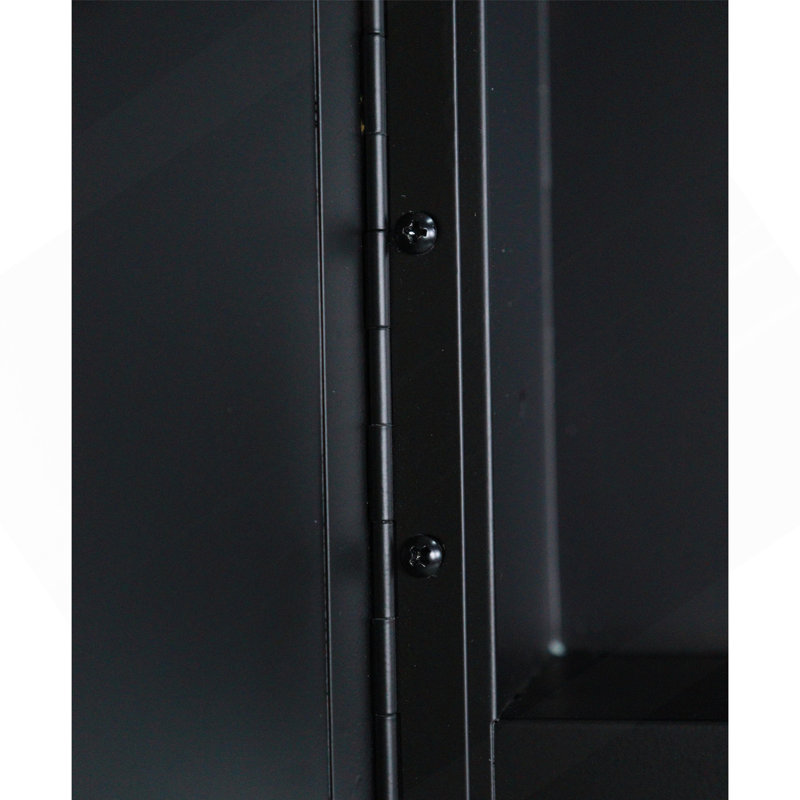 Armoire à pharmacie murale 31 po x 21 po à cadre mural ovale en métal noir avec miroir