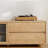 Italian style all solid wood TV stand