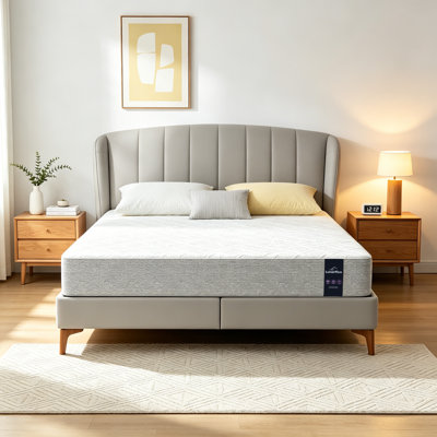 10" Medium Firm Gel Memory Foam Hybrid Pocket Coil Mattress in a Box with CertiPUR-US & OEKO-TEX® Certified