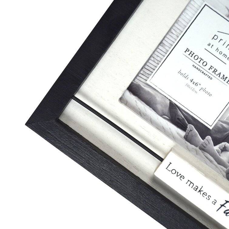 Double Matted Gray 8 X 10 to 4 X 6 You and Me Sentiment Picture Frame –  Prinz At Home