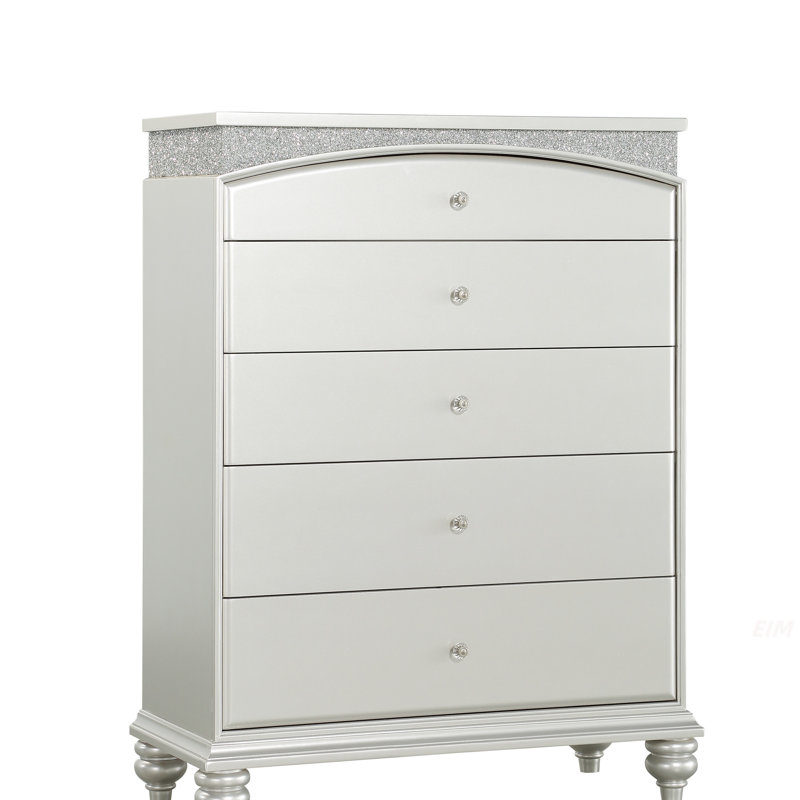 Commode à finition platine Maverick