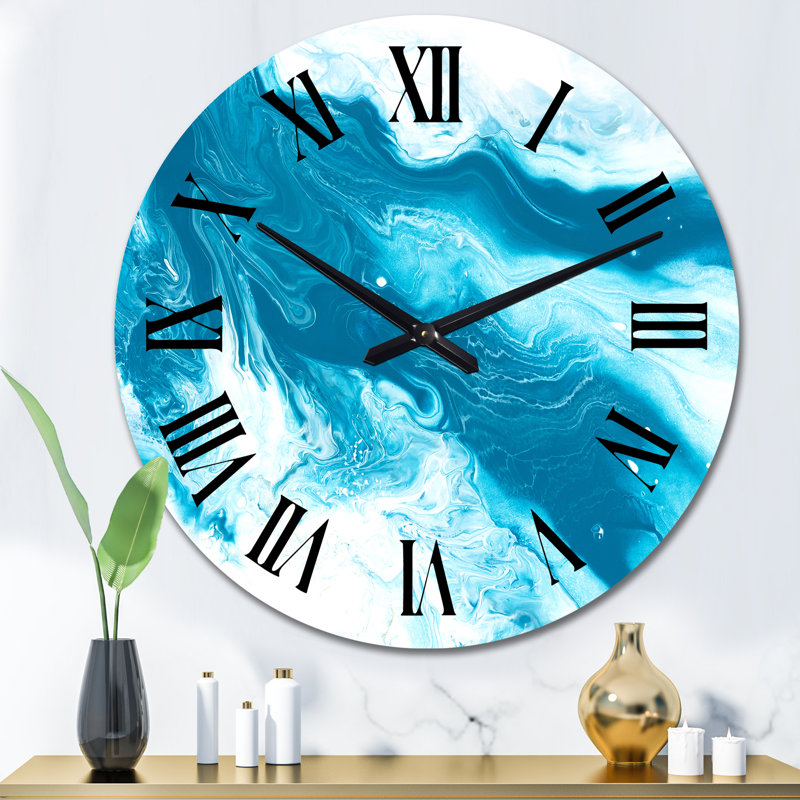Horloge murale moderne, Moyen