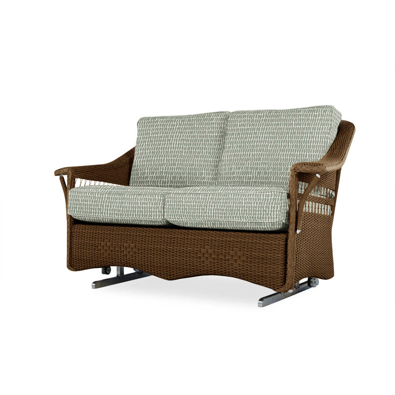Nantucket Outdoor 2 - Seat Loveseat, Calidora Mist, Matte White