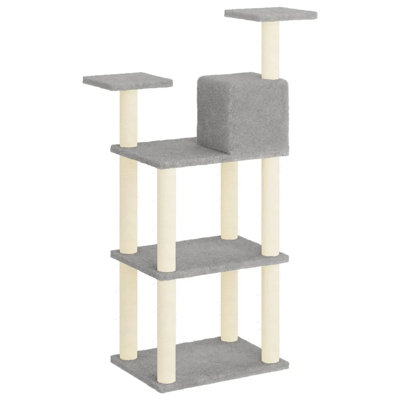 Starnes Cat Tree with Sisal Scratching Posts 118.5 cm