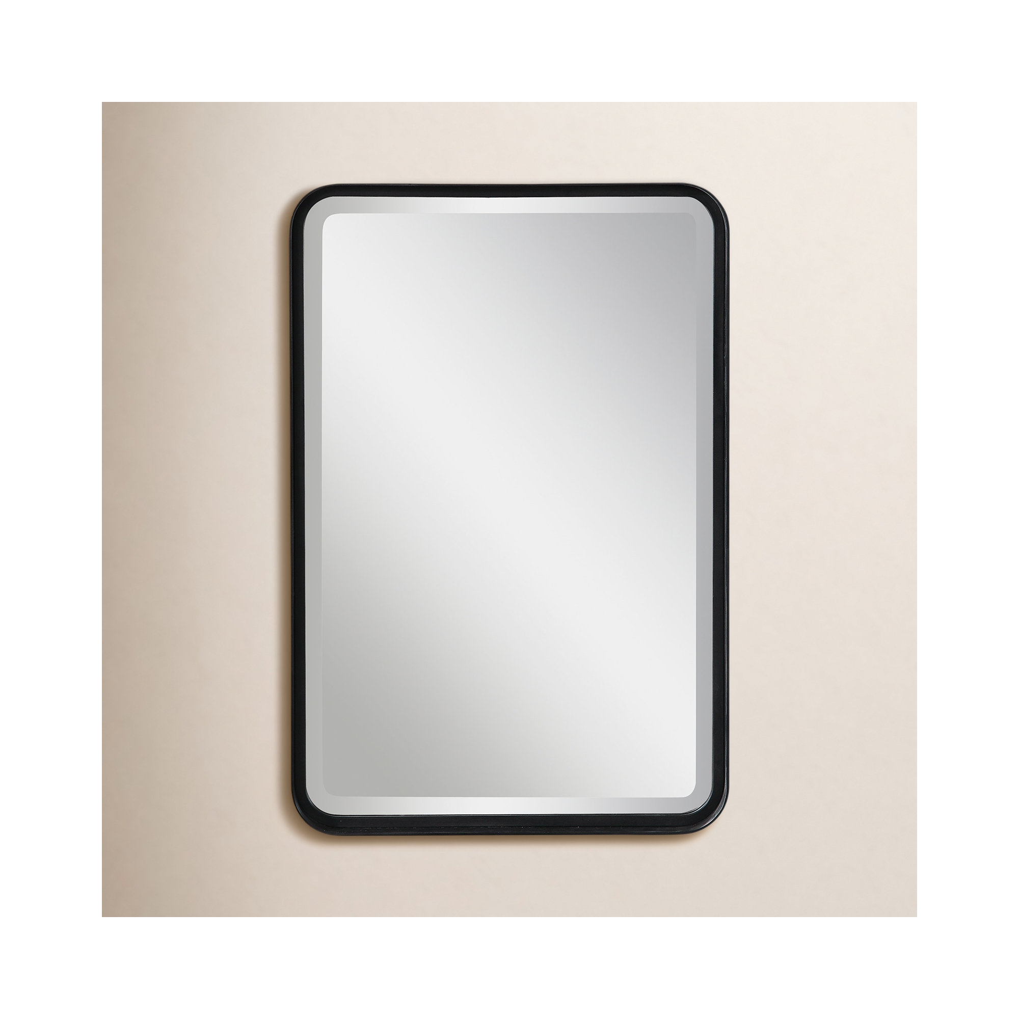 Zadie Metal Rectangle Wall Mirror