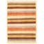 Tapis en laine doré/brun 4 pi 1 po x 6 po main one-of-kind-noué la 2010 Ziegler